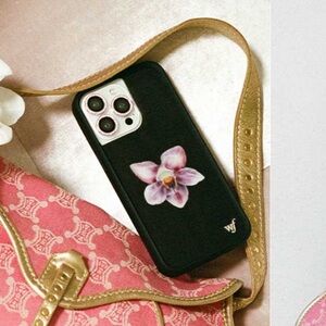 Wildflower Orchid Case iPhone 15 Pro